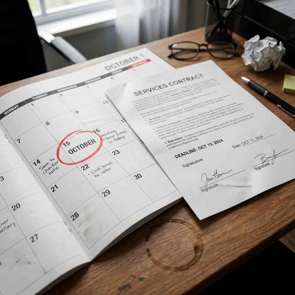 Contractduur en opzegvoorwaarden